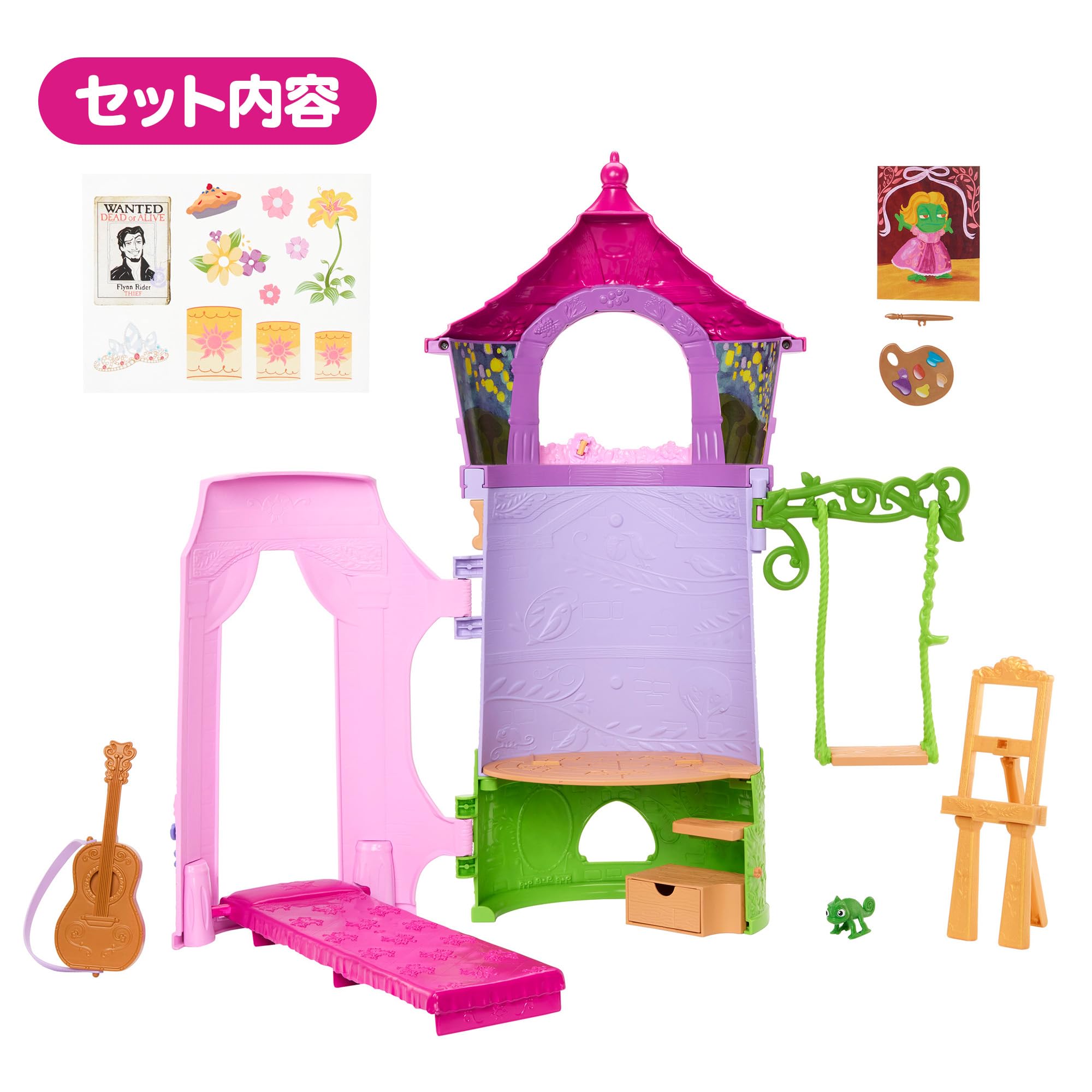 Amazon.co.jp: マテル ディズニープリンセス ラプンツェル ストーリー